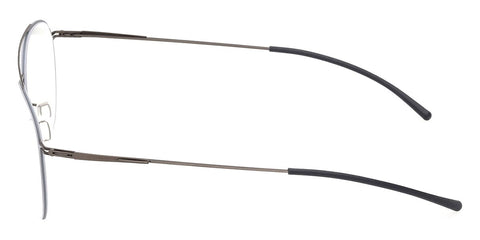 ic! Berlin Lev Graphite and Taubenblau Circle Glasses