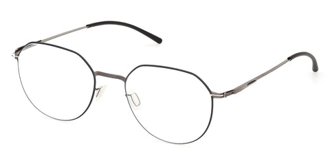 ic! Berlin Lio Shiny Graphite and Racing Green Circle Glasses
