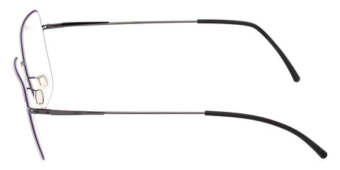 ic! Berlin Mea Shiny Aubergine and Crocus Circle Glasses