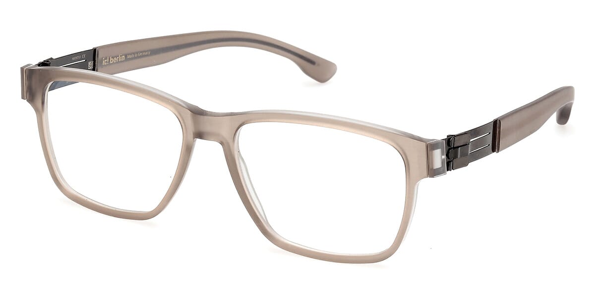 ic! Berlin Meta Cloudy Brown Rough Glasses