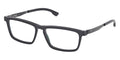 ic! Berlin Miles Rough Black Glasses