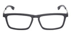 ic! Berlin Miles Rough Black Glasses