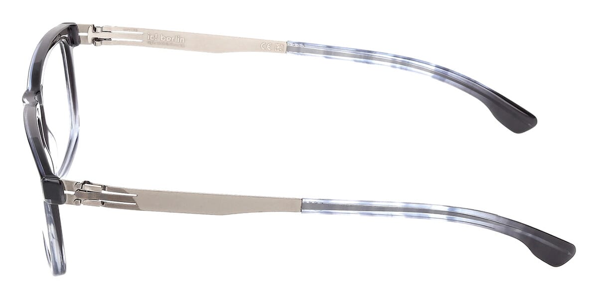 ic! Berlin Miles Deep Ocean Shiny Graphite Glasses