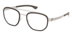 ic! Berlin Osmium Rough Graphite Glasses