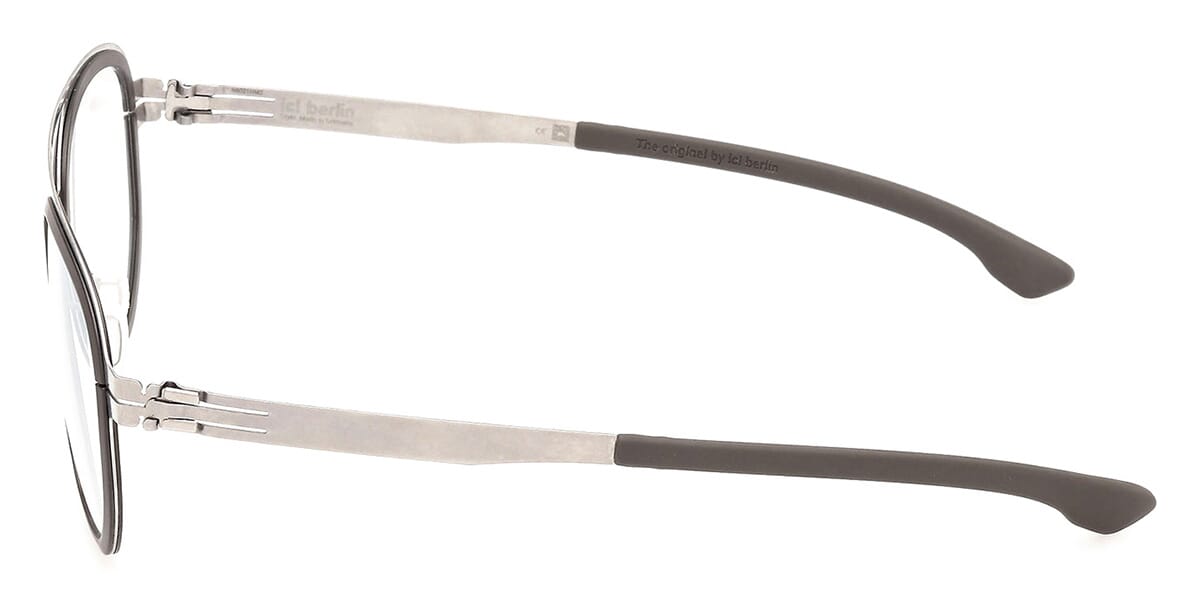 ic! Berlin Osmium Rough Graphite Glasses
