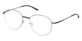 ic! Berlin Ove Graphite Malachite Green Circle Glasses