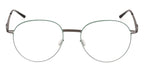 ic! Berlin Ove Graphite Malachite Green Circle Glasses