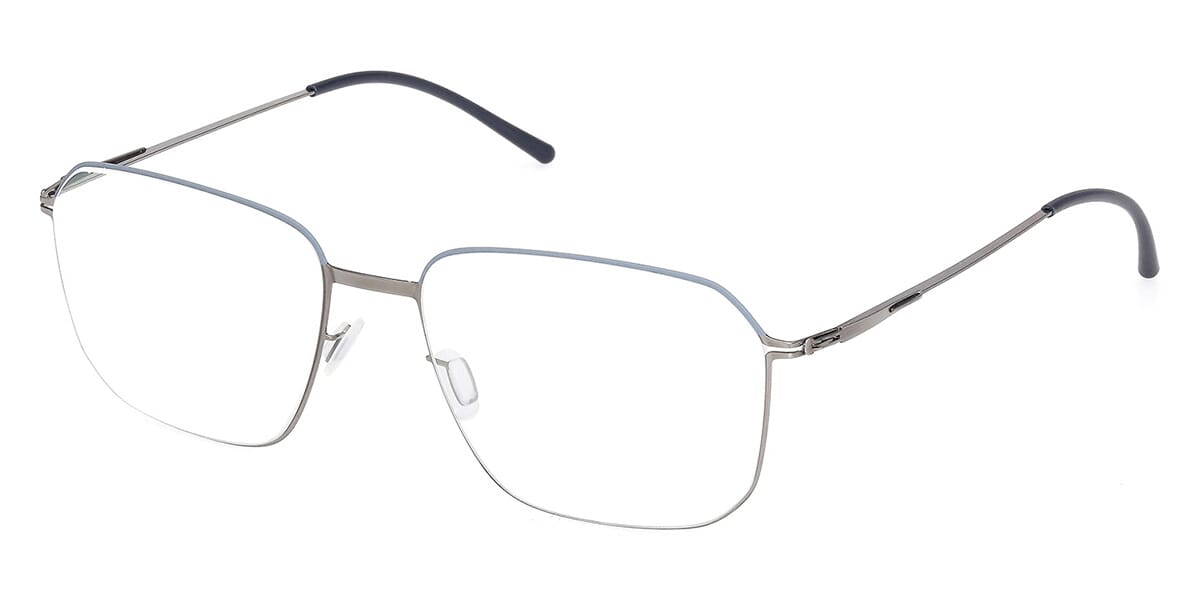 ic! Berlin Pal Shiny Graphite Taubenblau Pop Glasses