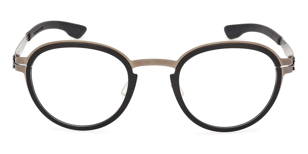 ic! Berlin Palladium Bronze Black Glasses