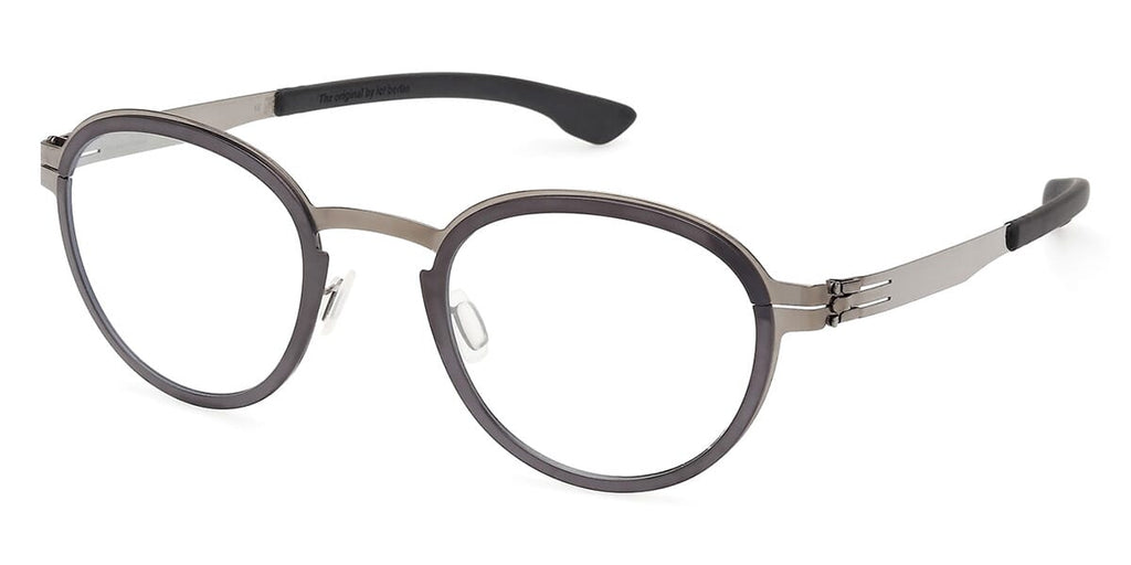 ic! Berlin Palladium Shiny Graphite Aubergine Glasses