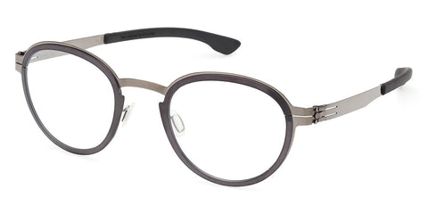 ic! Berlin Palladium Shiny Graphite Aubergine Glasses