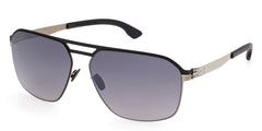 ic! berlin Rasmus Matte Black Sunglasses - US