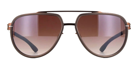 ic! berlin Rhenium Shiny Copper Sunglasses