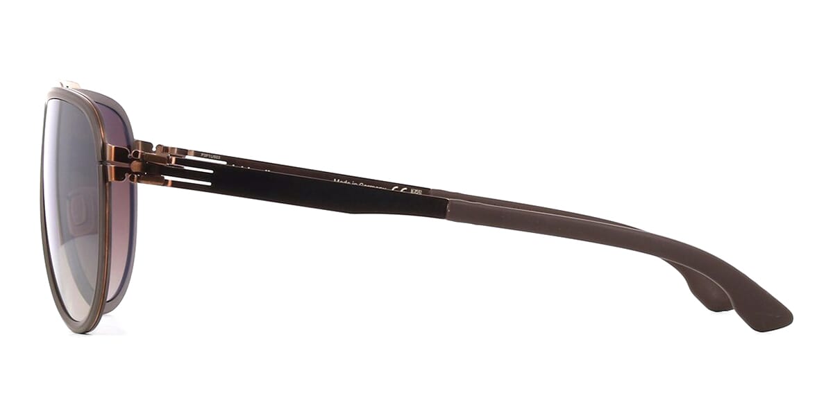 ic! berlin Rhenium Shiny Copper Sunglasses