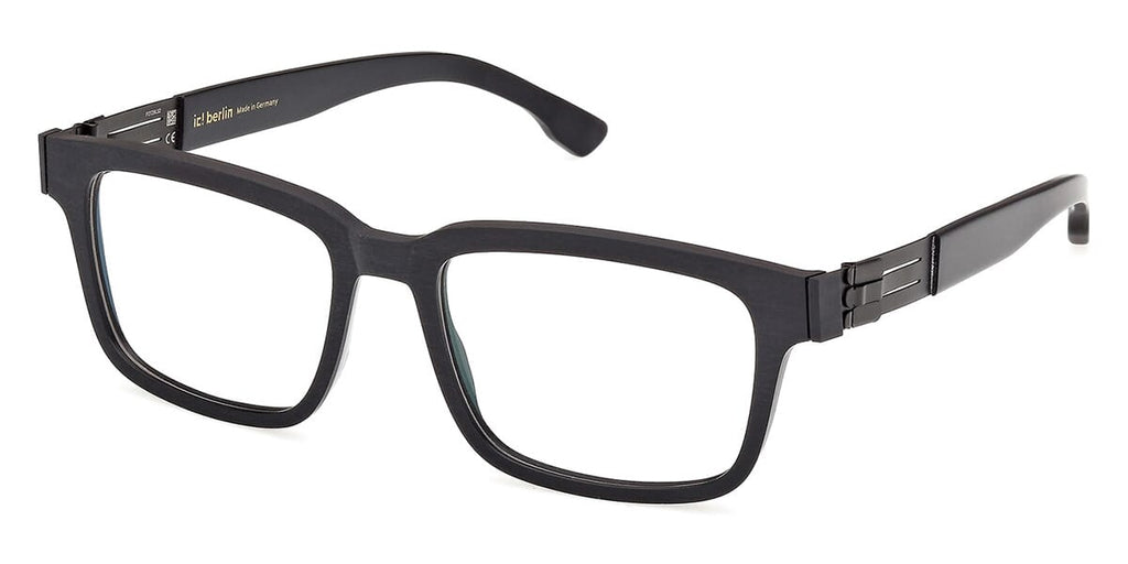 ic! Berlin River Rough Black Glasses
