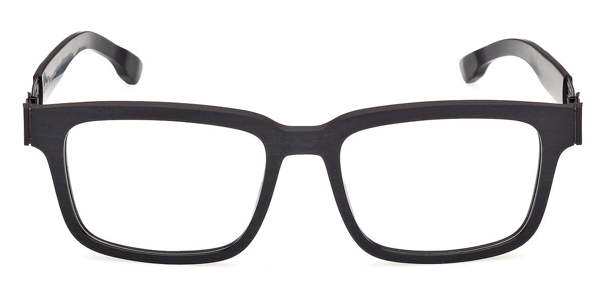 ic! Berlin River Rough Black Glasses