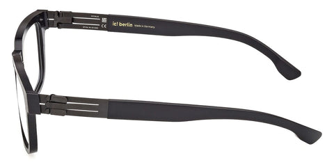 ic! Berlin River Rough Black Glasses
