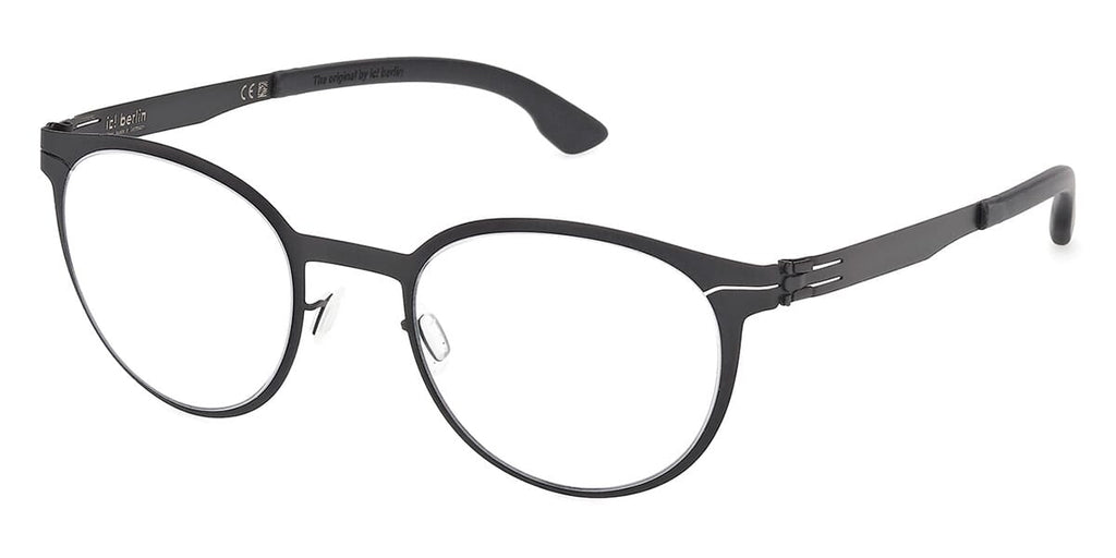 ic! Berlin Robin Small Black Glasses