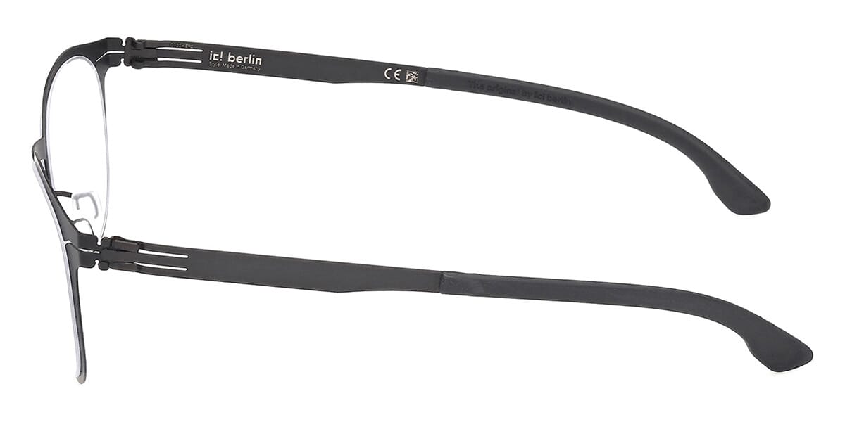 ic! Berlin Robin Small Black Glasses