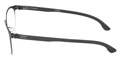ic! Berlin Robin Small Black Glasses