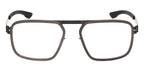 ic! Berlin Rodium Gunmetal Graphite Glasses