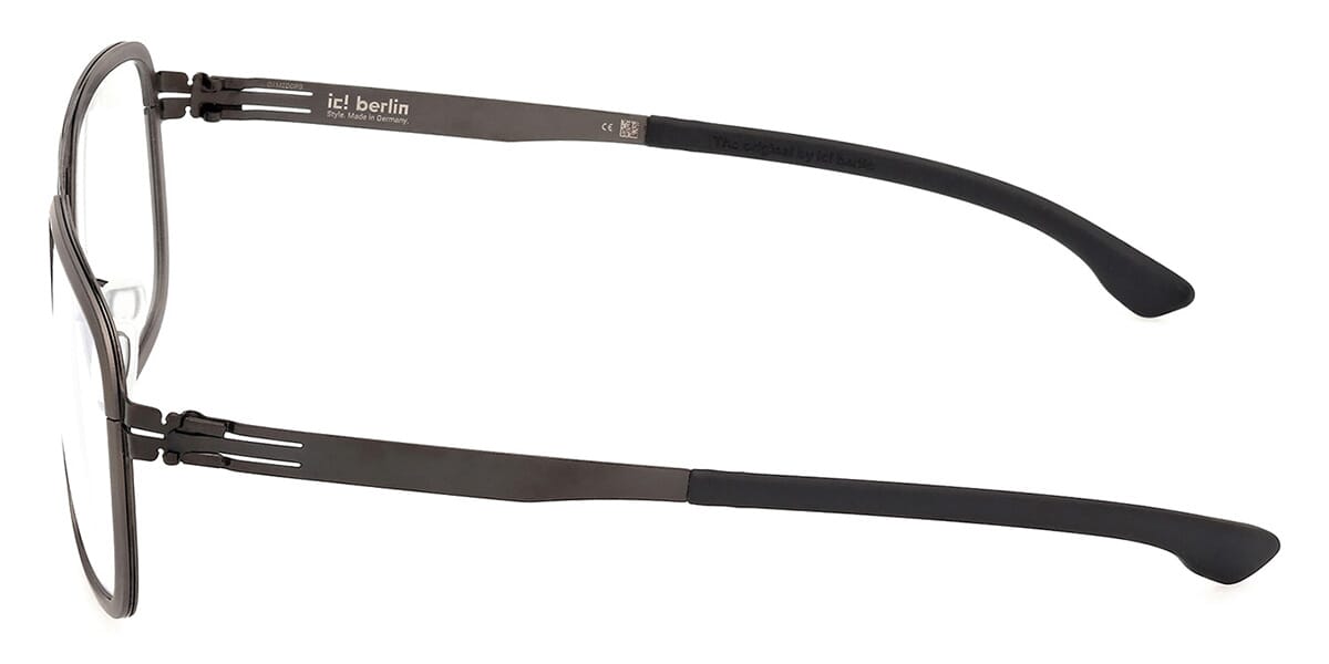 ic! Berlin Rodium Gunmetal Graphite Glasses