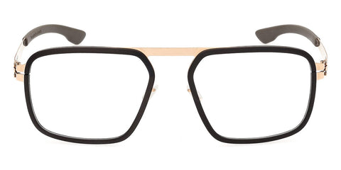 ic! Berlin Rodium Black with Rose Gold Glasses