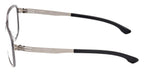 ic! Berlin Rodium Shiny Graphite Aubergine Glasses