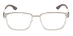 ic! Berlin Scandium Shiny Rough Graphite Glasses