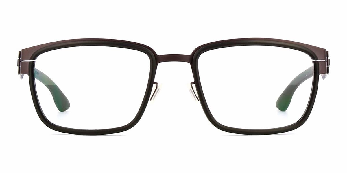 ic! berlin Scandium Teak Black Glasses