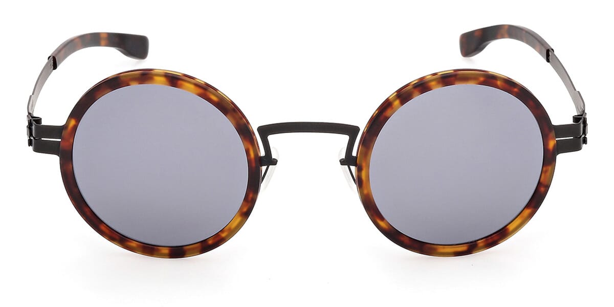 ic! Berlin Sun Bent Matte Magma with Black Sunglasses