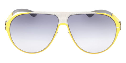 ic! Berlin Sun Carson Black Matte Bronze Mesh Sunglasses