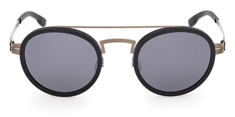 ic! Berlin Sun Dakota Rough Black with Bronze Sunglasses