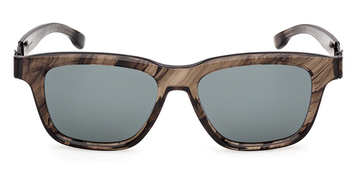 ic! Berlin Sun Gabriel Brown Driftwood Polarised Sunglasses