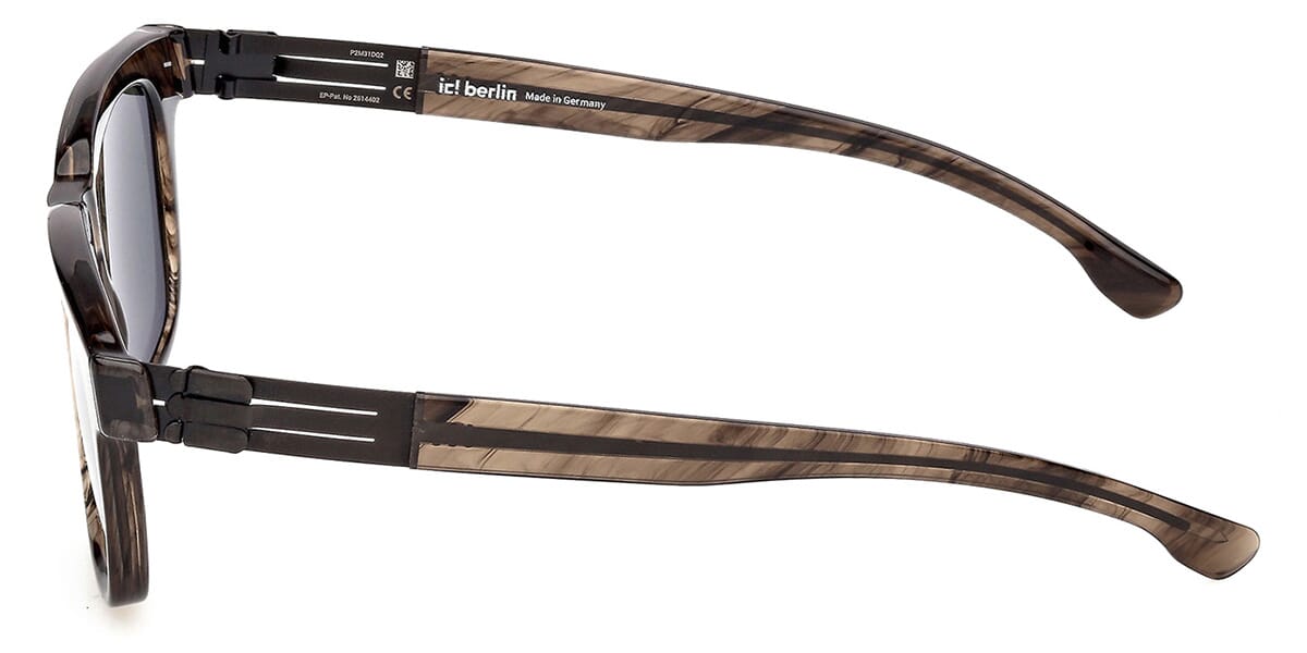 ic! Berlin Sun Gabriel Brown Driftwood Polarised Sunglasses