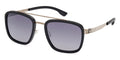 ic! Berlin Sun Jacob Bronze Rough Black Sunglasses
