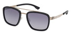 ic! Berlin Sun Jacob Bronze Rough Black Sunglasses