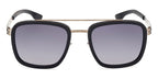 ic! Berlin Sun Jacob Bronze Rough Black Sunglasses
