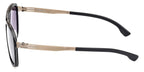 ic! Berlin Sun Jacob Bronze Rough Black Sunglasses