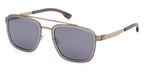ic! Berlin Sun Jacob Bronze Matte Grey Sunglasses