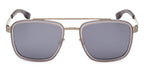 ic! Berlin Sun Jacob Bronze Matte Grey Sunglasses