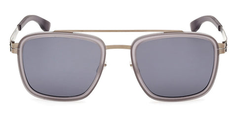 ic! Berlin Sun Jacob Bronze Matte Grey Sunglasses