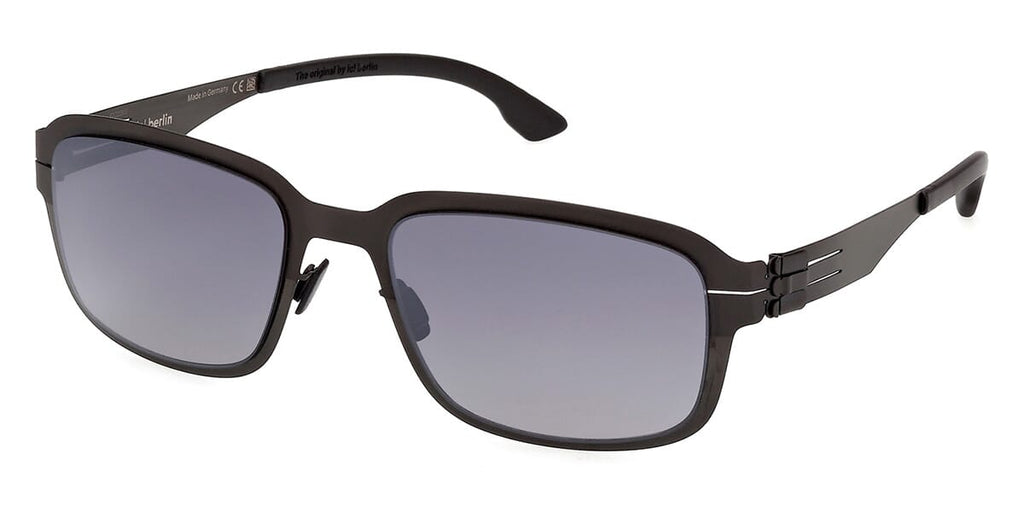 ic! Berlin Sun Jonte Black Pop Blasted Sunglasses