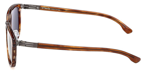 ic! Berlin Sun Julien Gunmetal Amber Brown Sunglasses