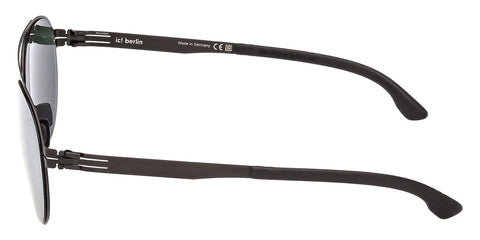 ic! Berlin Sun Loris Black Polarised Sunglasses