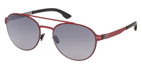 ic! Berlin Sun Loris Red 97 Gunmetal Sunglasses