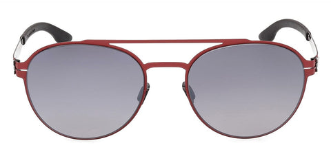 ic! Berlin Sun Loris Red 97 Gunmetal Sunglasses