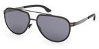 ic! Berlin Sun Rhenium Gunmetal Black Sunglasses