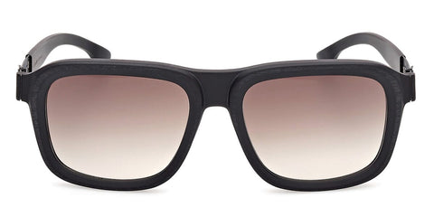 ic! Berlin Sun Rufus Rough Black Sunglasses