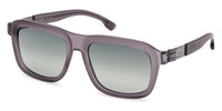 ic! berlin Sun Rufus Matte Grey Polarised